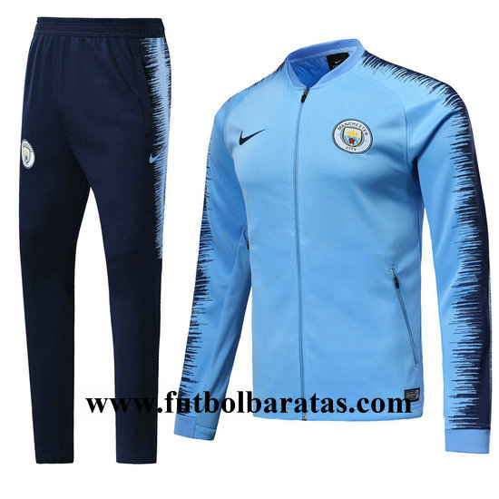 Chandal del Manchester City azul celeste 2019